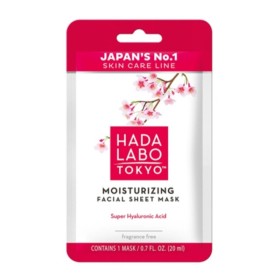 Hada Labo Tokyo Moisturizing Facial Sheet Mask Ενυδατική Μάσκα Προσώπου 20ml Hada Labo Tokyo Moisturizing Facial Sheet Mask Ενυδατική Μάσκα Προσώπου 20ml