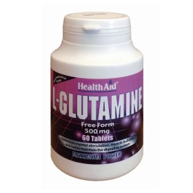 Health Aid L-Glutamine για Ενίσχυση του Εγκεφάλου & του Γαστρεντερικού Συστήματος 60 Ταμπλέτες Health Aid L-Glutamine για Ενίσχυση του Εγκεφάλου & του Γαστρεντερικού Συστήματος 60 Ταμπλέτες