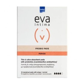INTERMED Eva Intima Probio Pads Thin Super Absorbent Sanitary Napkins 18 Pieces