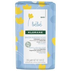 KLORANE Bébé Savon Surgras Doux Solid Baby Soap 250g