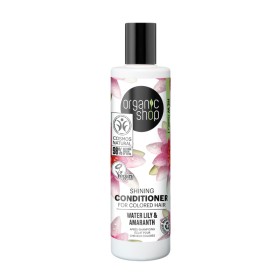 Organic Shop Shining Conditioner Water Lily & Amaranth για Βαμμένα Μαλλιά 280ml