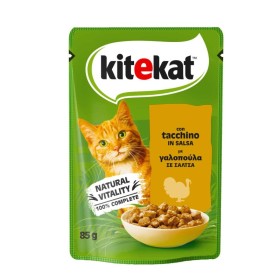 Kitekat Υγρή Τροφή Φακελάκι σε Σάλτσα για Ενήλικες Γάτες με Γεύση Γαλοπούλα 85g