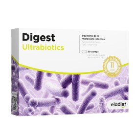 Eladiet Digest Ultrabiotics Συμπλήρωμα Διατροφής για την Εντερική Χλωρίδα 30 Ταμπλέτες