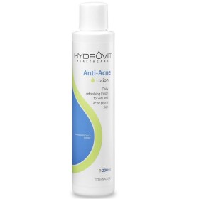 Hydrovit Anti-Acne Lotion Λοσιόν κατά της Ακμής για Λιπαρές Επιδερμίδες 200ml Hydrovit Anti-Acne Lotion Λοσιόν κατά της Ακμής για Λιπαρές Επιδερμίδες 200ml