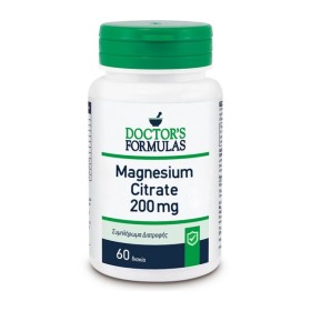 Doctors Formulas Magnesium Citrate 200mg 60 Δισκία Doctors Formulas Magnesium Citrate 200mg 60 Δισκία