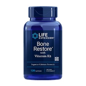 LIFE EXTENSION Bone Restore Mε Βιταμίνη K2 120 Κάψουλες