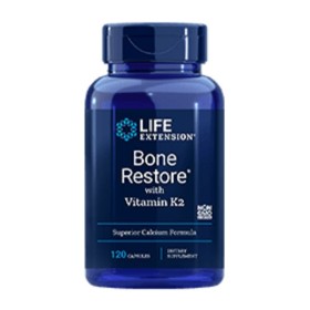 Life Extension Bone Restore Mε Βιταμίνη K2 120 Κάψουλες