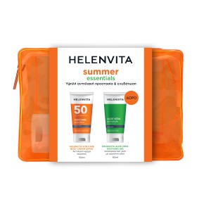 Helenvita Promo Summer Essentials Sun Care Body Cream Αντηλιακή Κρέμα Σώματος SPF50 150ml & Δώρο Aloe Vera Καταπραϋντικό Gel 150ml Helenvita Promo Summer Essentials Sun Care Body Cream Αντηλιακή Κρέμα Σώματος SPF50 150ml & Δώρο Aloe Vera Καταπραϋντικό Gel 150ml