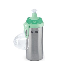 NUK First Choice Junior Cup Stainless Steel Water Bottle 18m+ 215ml [10.255.644]