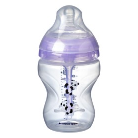 Tommee Tippee Closer To Nature Advanced Anti-Colic Πλαστικό Μπιμπερό Μικρής Ροής 0m+ Μωβ 260ml