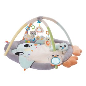 Playgro Snuggle Me Penguin Tummy Time Gym Βρεφικό Γυμναστήριο με Αποσπώμενα Παιχνίδια 3m+ 1 Τεμάχιο
