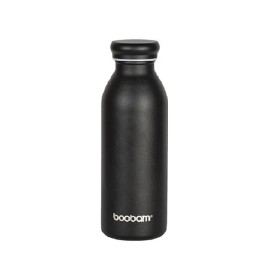 Boobam Παγούρι Μαύρο 500ml