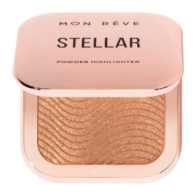 Mon Reve Stellar Powder Highlighter Highlighter σε Μορφή Πούδρας για Άμεση Λάμψη 02 Golden Sand 4g