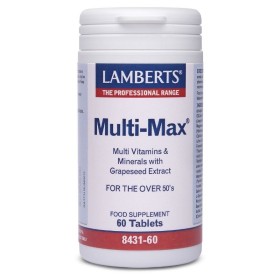 Lamberts Multi Max Φόρμουλα με πολυβιταμίνες 50+ 60 Ταμπλέτες Lamberts Multi Max Φόρμουλα με πολυβιταμίνες 50+ 60 Ταμπλέτες