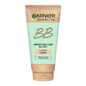 GARNIER SkinActive BB Cream Classic SPF15 Perfecting Care All in 1 Light Moisturizing Face Cream with Color 50ml