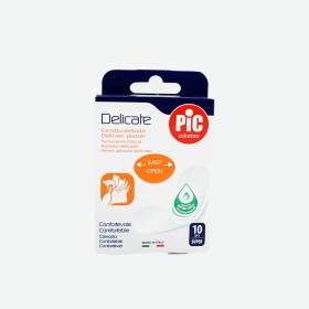 Pic Delicate Strip Super  Αυτοκόλλητα Επιθέματα 4x8.6cm 10 Τεμάχια