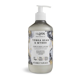 I Love Naturals Hand & Body Lotion Kρέμα Σώματος & Χεριών Tonka Bean & Myrrh 500ml