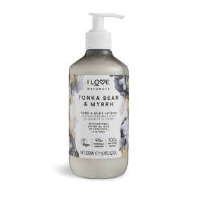 I LOVE Naturals Hand & Body Lotion Kρέμα Σώματος & Χεριών Tonka Bean & Myrrh 500ml