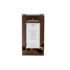 KORRES Βαφή Argan Oil Advanced Colorant 5.7 Σοκολατί 50ml