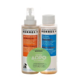 Korres Promo Παιδική Αντιφθειρική Λοσιόν 150ml & Παιδικό Σαμπουάν Μηλόξιδο 150ml Korres Promo Παιδική Αντιφθειρική Λοσιόν 150ml & Παιδικό Σαμπουάν Μηλόξιδο 150ml
