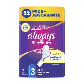 Always Platinum Day & Night Σερβιέτες Μέγεθος 3 22 Σερβιέτες Always Platinum Day & Night Σερβιέτες Μέγεθος 3 22 Σερβιέτες