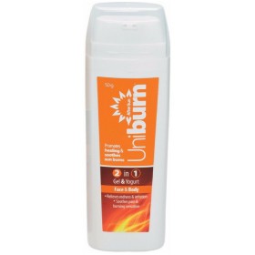 Uni-Pharma Uniburn After Sun 2 σε 1 Τζέλ & Γιαούρτι Πρόσωπο & Σώμα 50g Uni-Pharma Uniburn After Sun 2 σε 1 Τζέλ & Γιαούρτι Πρόσωπο & Σώμα 50g