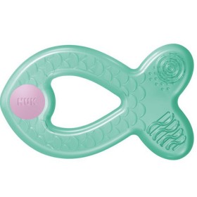 Nuk Δακτυλιοσ Οδοντοφυιασ Extra Cool 3μ+ Ψαρακι Πρασινο Ροζ [10.256.450]