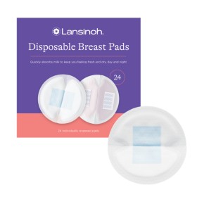 Lansinoh Disposable Breast Pads Επιθέματα Στήθους 24 Τεμάχια Lansinoh Disposable Breast Pads Επιθέματα Στήθους 24 Τεμάχια