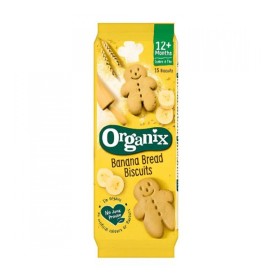 Organix Bio Banana Bread Μπισκότα  135g