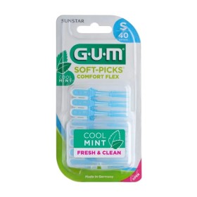 GUM Soft-Picks Cool Mint Μεσοδόντια Βουρτσάκια Small 40 Τεμάχια