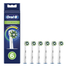 ORAL B Cross Action Ανταλλακτικές Κεφαλές Ηλεκτρικής Οδοντόβουρτσας 6 Τεμάχια
