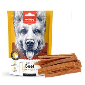 Wanpy Μαλακά Sticks Jerky Βοδινού για Σκύλους 100g