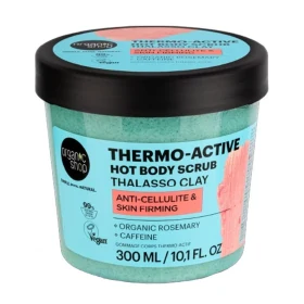 Organic Shop Thalasso Clay Thermo-Active Hot Body Scrub Απολεπιστικό Σώματος κατά της Κυτταρίτιδας & για Σύσφιξη 300ml