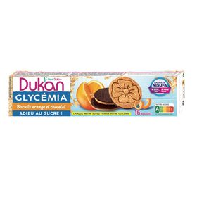 Dukan Glycemia Μπισκότα με Πορτοκάλι & Σοκολάτα με Γλυκαντικό Μαλτιτόλη 160g