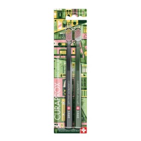 Curaprox 5460 Ultra Soft Toothbrush Μαλακή Οδοντόβουρτσα Ενηλίκων 2 Τεμάχια