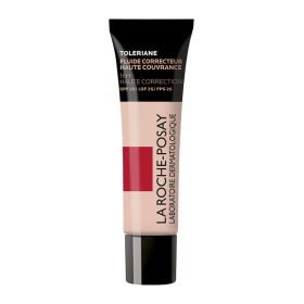 La Roche Posay Toleriane Full Coverage Corrective Fluid Foundation 8 Spf25 για Επιδερμίδα με Τάση Ακμής 30ml La Roche Posay Toleriane Full Coverage Corrective Fluid Foundation 8 Spf25 για Επιδερμίδα με Τάση Ακμής 30ml