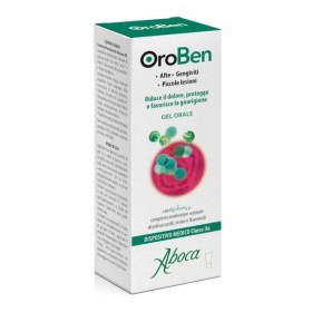 Aboca Oroben Στοματική Γέλη Που Μειώνει τον Πόνο & Προστατεύει & Ευνοεί την Ίαση 15ml Aboca Oroben Στοματική Γέλη Που Μειώνει τον Πόνο & Προστατεύει & Ευνοεί την Ίαση 15ml