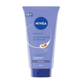 Nivea Hand & Nail Smooth Κρέμα Χεριών & Νυχιών με Υαλουρονικό Οξύ & Βούτυρο Καριτέ 100ml Nivea Hand & Nail Smooth Κρέμα Χεριών & Νυχιών με Υαλουρονικό Οξύ & Βούτυρο Καριτέ 100ml