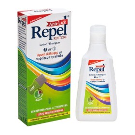 REPEL Anti-Lice Restore Lotion & Shampoo Αγωγή Εξάλειψης για Ψείρες & Κόνιδες 200ml