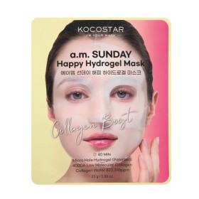 Kocostar A.M Sunday Happy Hydrogel Face Mask Μάσκα Προσώπου για Ενίσχυση & Ενυδάτωση της Ελαστικότητας της Επιδερμίδας 25g