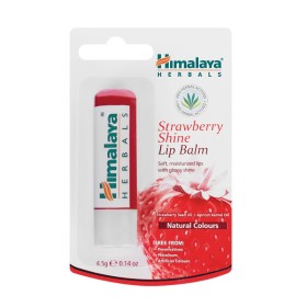 Himalaya Strawberry Shine Lip Balm Βάλσαμο Χειλιών Φράουλα 4.5g