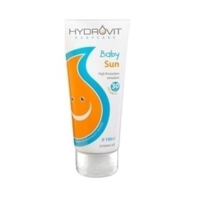 HYDROVIT Baby Sun Emulsion Hydrovit Baby Sunscreen Emulsion for Face & Body SPF30 100ml