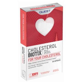 QUEST Cholesterol Biotix Συμπλήρωμα για την Χοληστερίνη 30 Kάψουλες