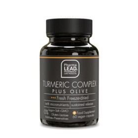 PHARMALEAD Black Range Turmeric Complex Plus Olive with Turmeric & Olive for Enhanced Antioxidant Action 60 Capsules
