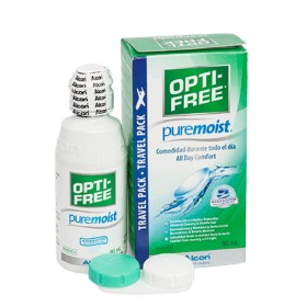 Opti-Free Pure Moist Bottle All Day Comfort Travel Pack 90ml