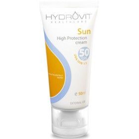 HYDROVIT Sun Cream Αντιηλιακή Κρέμα Προσώπου Υψηλής Προστασίας SPF50 50ml
