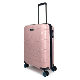 Bg Berlin Βαλίτσα Καμπίνας Χρώμα Ροζ Ανοιχτό 56x39.5x21