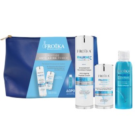 Froika Promo Hyaluronic C Micro Cream Αντιγηραντική Κρέμα Προσώπου 50ml & Κρέμα Ματιών 15ml & Moist Wash Υγρό Καθαρισμού Προσώπου 100ml