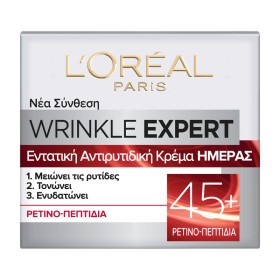 LOREAL PARIS Wrinkle Expert 45+ Retino-Peptides Face Cream Αντιρυτιδική Κρέμα Ημέρας Προσώπου 50ml
