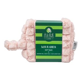 Aloe Colors Promo Kourabies Bag Shower Gel Αφρόλουτρο 200ml & Hair & Body Mist για Μαλλιά & Σώμα 100ml & Body Milk Γαλάκτωμα Σώματος 150ml & Τσάντα